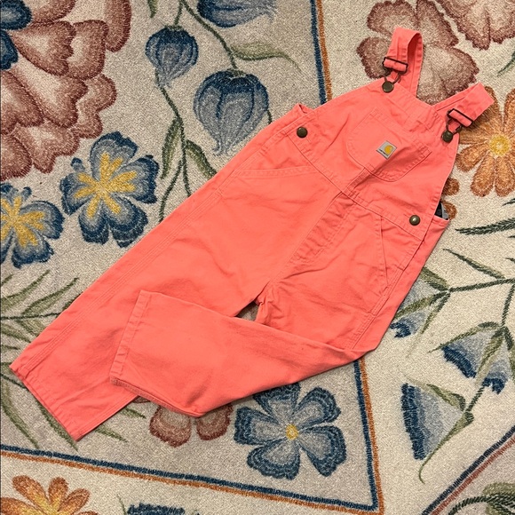 Pink Carhartt Overalls - Picture 1 of 4